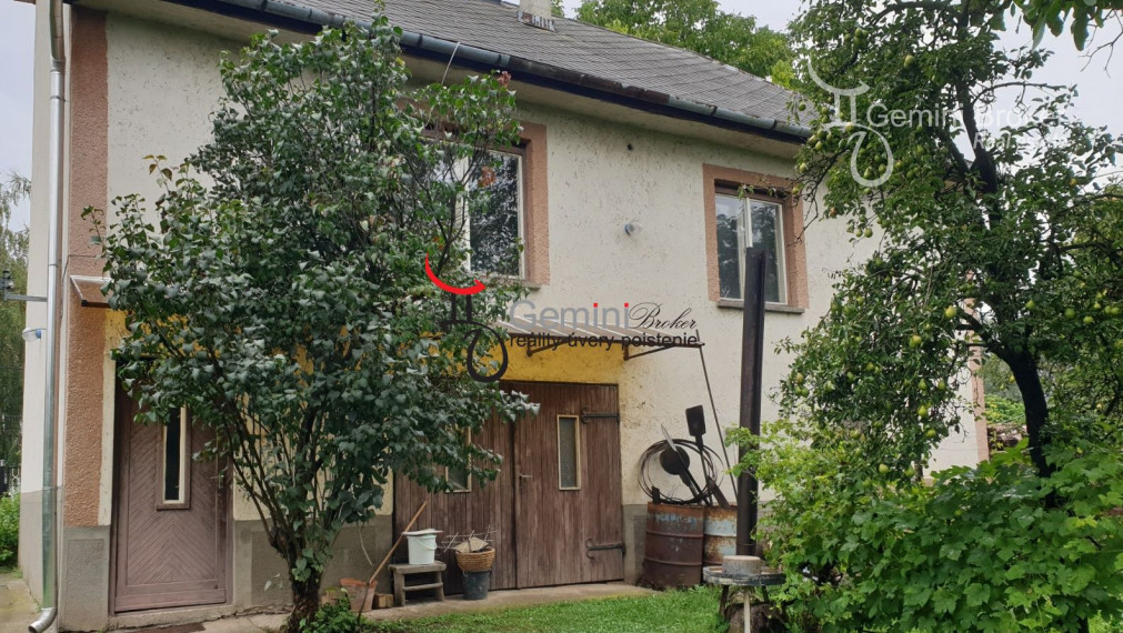 GEMINIBROKER ponúka na predaj rodinný dom vhodný aj na trvalé bývanie v obci Gönc