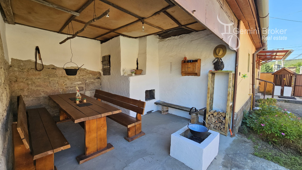 Bogács - investičná príležitosť, 2 domy na jednom pozemku