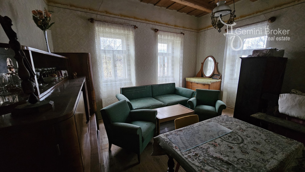 Kovácsvágás - 3 izbový rodinný dom, stodola pod lesom